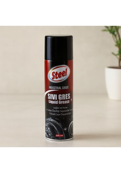 Steel Sıvı Gres Sprey 200 ML