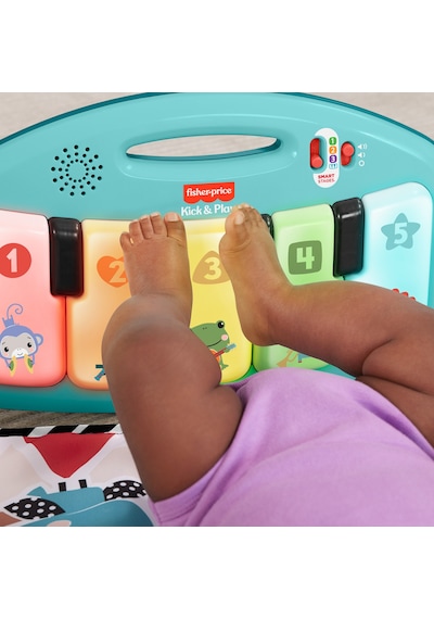 Fisher-Price Neşeli Hayvanlar Piyanolu Jimnastik Merkezi HWY49