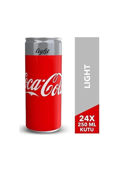 Coca Cola Light Cola 250 Ml 24'lü Paket