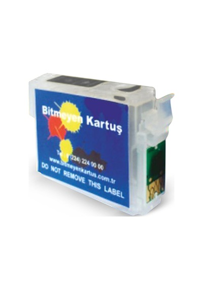 Epson 1281 Uyumlu Siyah Kolay Dolan Kartuş - Bx305fw / S22 / Sx130 / Sx230 / Sx235 / Sx420 / Sx425