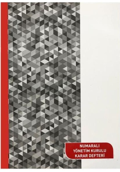 Folix Yönetim Kurulu Karar Defteri 22x32 40 Yp. Numaralı Flx-817254