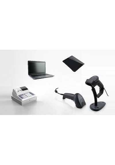 Datalogıc Quickscan Qw2520 El/masa Tipi 1d / 2d Vga Imager Kablolu Barkod Okuyucu Usb Stand, Siyah