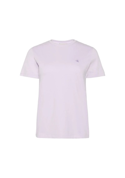 Calvin Klein Ss Monogram Crew Tee, 3oq Mor Kadın T-shirt