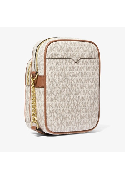 Michael Kors Jet Set Travel Kadın Logolu Çapraz Omuz Çantası 35f1gtvc2b Vanilya