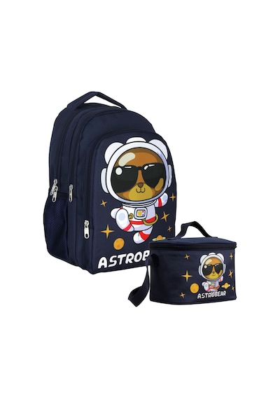 Cennec Sırt Çantası+beslenme Çantası Seti - Lacivert Beyaz - Astronot Ayıcık - Erkek Çocuk - Setumt5045b Lacivert - Beyaz Cennec Sırt Çantası+beslenme Çantası Seti - Lacivert Beyaz - Astronot Ayıcık - Erkek Çocuk - Setumt5045b Lacivert - Beyaz