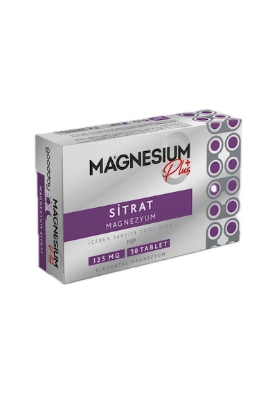 Goodday Magnesıum Plus Sıtrat 30 Tablet