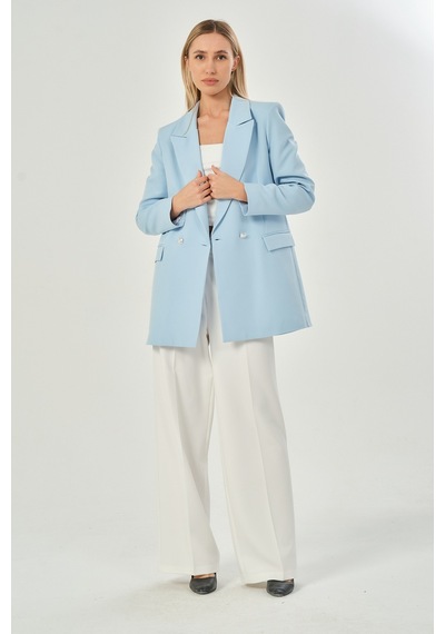 Oversize Dokuma Blazer Ceket 001