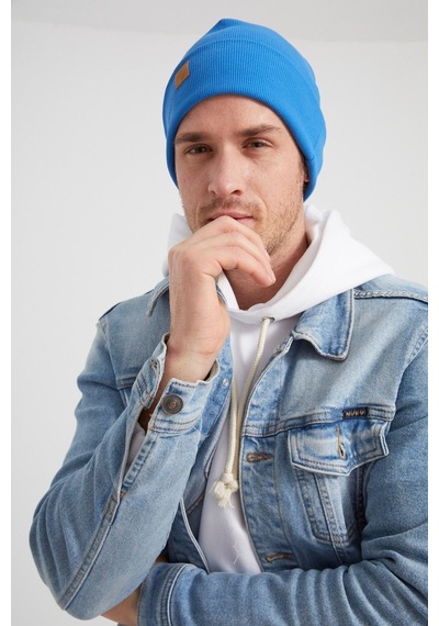 Butikgiz Erkek Balıkçı Style Pamuklu Kaşkorse, Terletmez, Ultra Hafif, Yumuşak Bere İ Ndigo