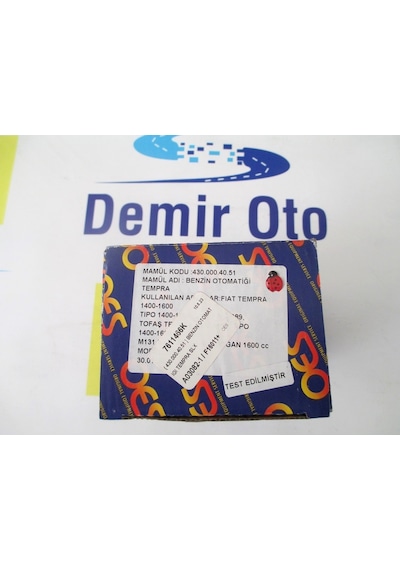 7611466 Benzin Otomatiği Fiat Tempra-tipo-uno 70-doğan Slx Karlan