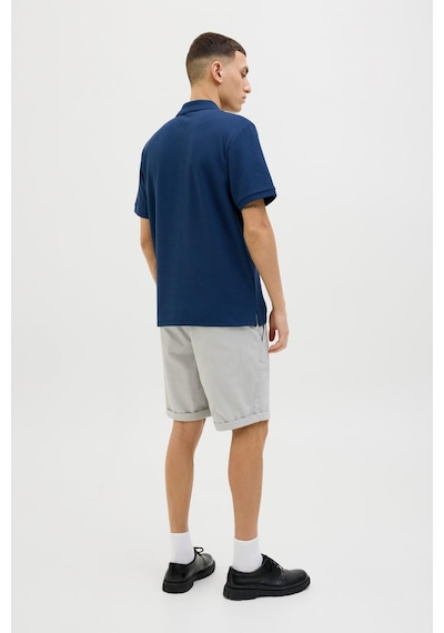 Jack & Jones Jjeaustın Erkek Kısa Kollu Polo Yaka Tişört Lacivert