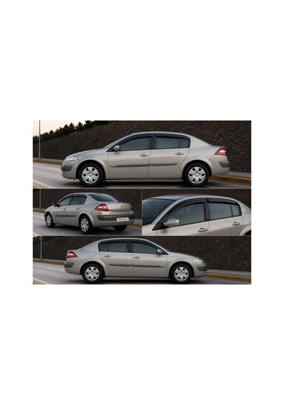 Renault Megane 2 2003-2010 Araca Özel Cam Rüzgarlığı A+