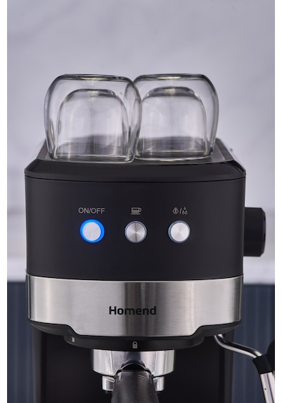 Homend Coffeebreak 5011H Süt Köpürtücülü, 15 Bar Basınçlı Espresso Makinesi, 1100W 1,2L