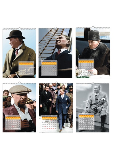 2026 Ataürk Duvar Takvimi-33x48