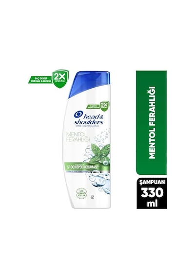 & Shoulders Mentol Ferahlığı Kepek Karşıtı Şampuan 330ml 89668257