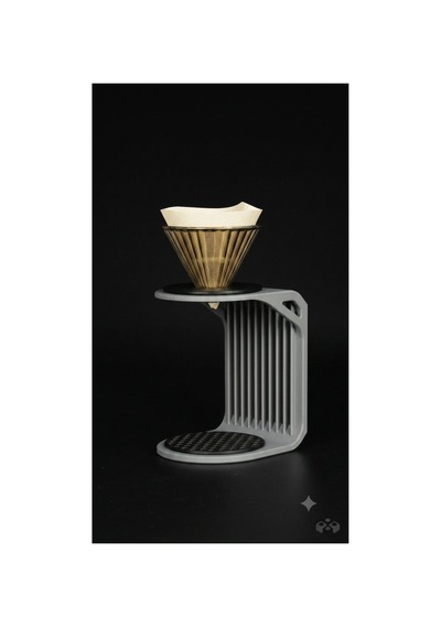 Modern Tasarım Organik Pla Kahve Demleme Standı Doğa Dostu Pour Over Stant Diğer