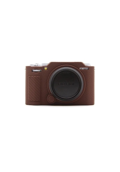 Mettzchrom Fujifilm Xm5 Kaymaz Doku Tasarımı Silikon Kılıfı Fujifilm X-m5 Kamera Sadece Koruyucu Kılıf Kahverengi Mettzchrom Fujifilm Xm5 Kaymaz Doku Tasarımı Silikon Kılıfı Fujifilm X-m5 Kamera Sadece Koruyucu Kılıf Kahverengi