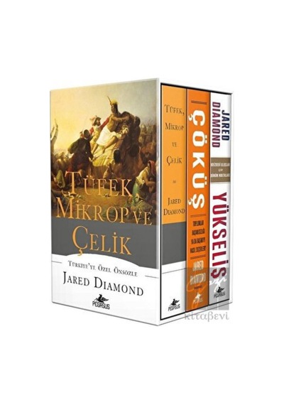 Tüfek, Mikrop Ve Çelik Üçlemesi Kutulu Özel Set (3 Kitap) - Pegasus Yayınları