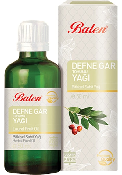 Balen Defne Gar Yağı 50 ML Defne Tohumu Yağı Defne Yağı