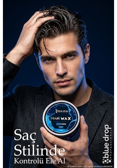 Blue Drop Professional Mega Strong Hair Wax 175 ML