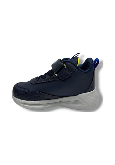 Tomwins 004-26 Cilt Deri Anatomik Cırtlı Çocuk Sneaker Laci Sax Sarı 26-30 Lacivert