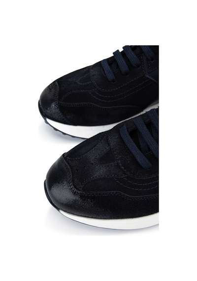 Tamer Tanca Erkek Hakiki Deri Lacivert Süet Sneakers & Spor Ayakkabı 1171 86-24 Erk Ayk Y26 Lacı Suet