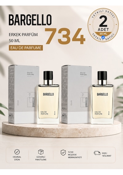 Erkek Parfüm 734 Oriental 50 Ml Edp 198658695198 2x Aromatik