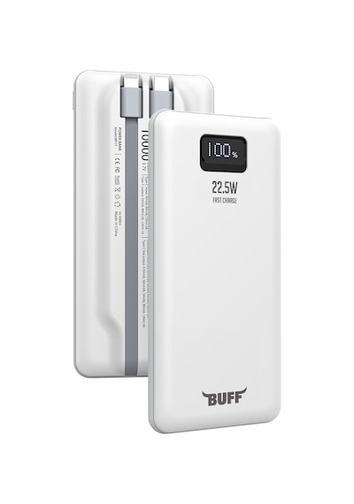 Buff BP17 22.5 W 10.000 mAh Powerbank Beyaz