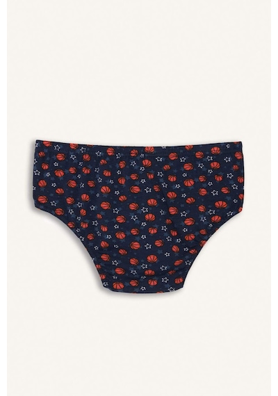 Defacto Desenli Penye 2li Slip Külot Erkek Çocuk H5947a826smnv30 Lacivert-nv30