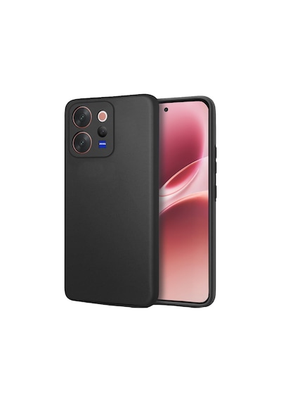 Microcase Vivo V70 5g İle Uyumlu Elektrocase Silikon Tpu Kılıf - Al3340 Siyah