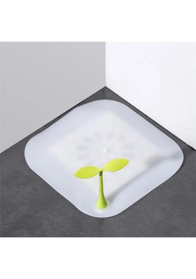 Dekoratif Lavabo Gider Kapatıcı Banyo Küvet Gider Kapatma Banyonuza Estetik Fonksiyonel Beyaz Renk