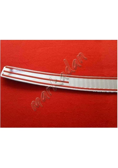 Markadan Vw Caddy Krom Arka Tampon Eşiği 2004 2014 Paslanmaz Çeli