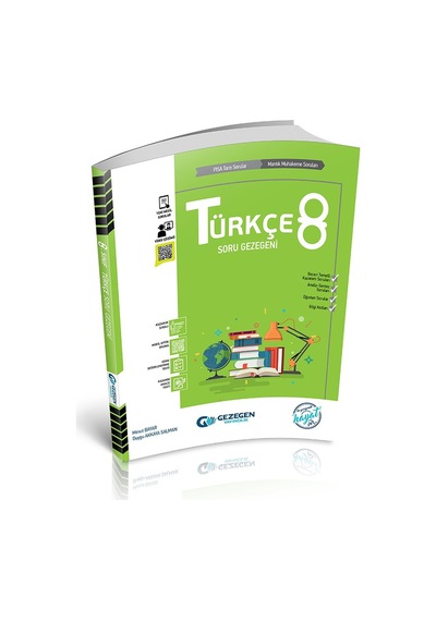 Gezegen 8.Sınıf Türkçe Soru Gezegeni (Geniş Kitap)