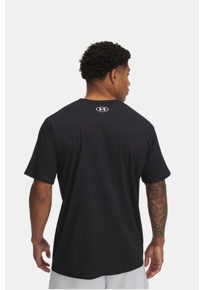 Under Armour Ua Camo Chest Strıpe Erkek Tişört 1376830-002 SIYAH