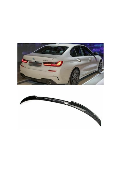Autogp Bmw G20 M3 Yarasa Bagaj Üstü Spoiler Karbon 2019+