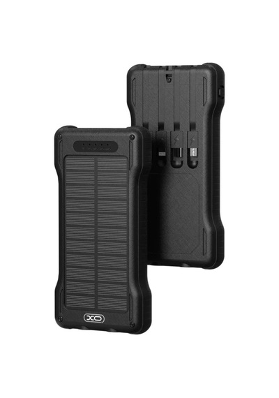 Delux Serisi Xo-pr290 10000 Mah Güneş Enerjili Powerbank Cep Bataryası Cihaz Desteği Solar Şarj Çok Renkli