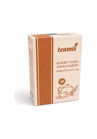 Damla Sakızlı Kudret Narlı Bitkisel Karışımlı Çay 60 G 30 Süzen Poşet