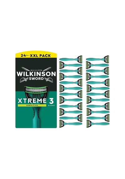 Xtreme 3 Sensitive - 16 + 8'li Paket Erkek Jileti