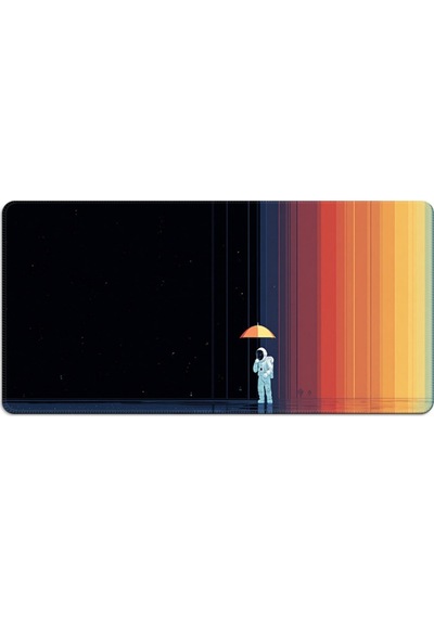 80x30 Xl Oyuncu Mousepad Özel Desenli Kaymaz Tabanlı Geniş Gaming Masa Altlığı Speed Yüzey Su