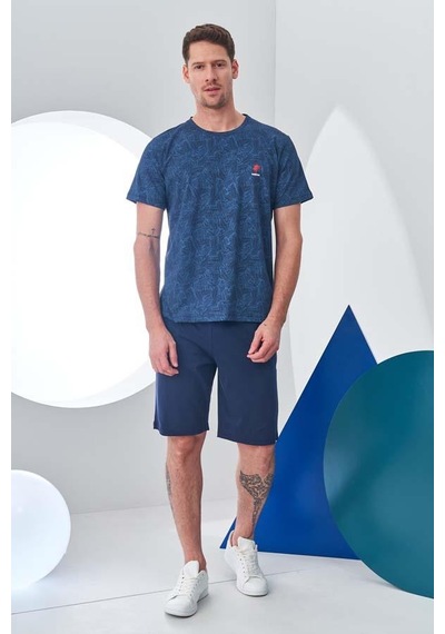 Pjs 24316 Erkek Şort Pijama Takım 001