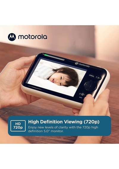 Motorola Pıp1610 Hd - 5 Inc Motorlu Video Bebek Monitörü, 1 Kamera