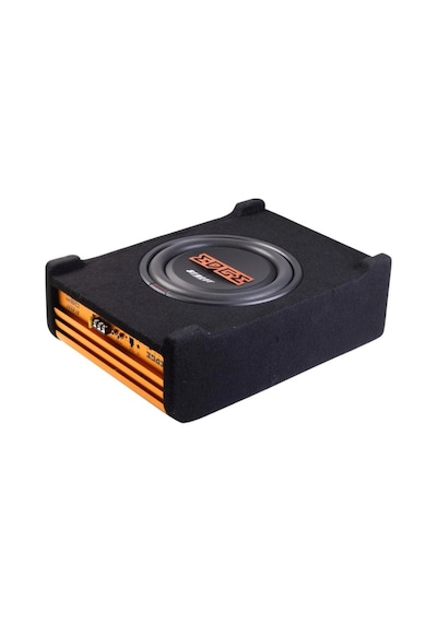 Edge Sehpa Slim Kendinden Amfili Kabin Bass 25cm - Edge Eds10adsp-e4 Dsp'li Aktif Slim Subwoofer - D