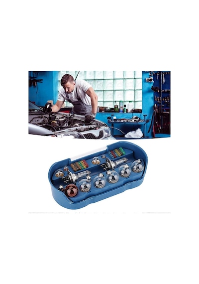 30 Adet H7 12v 55w Otomatik Araç Acil Durum Ampulü Sigorta Kiti Evrensel Yedek Parçalar