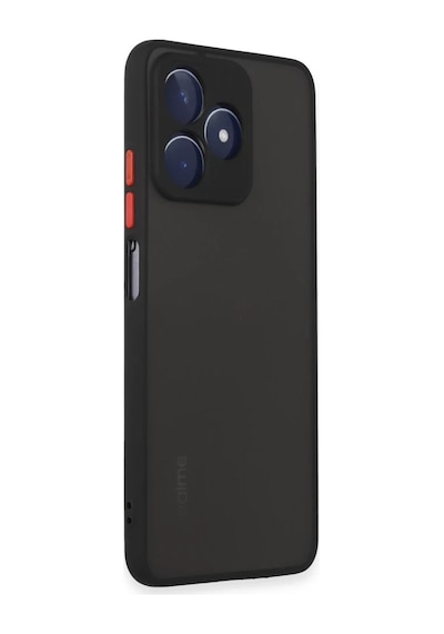 Realme C53 Uyumlu Kılıf Montreal Silikon Kapak - Siyah
