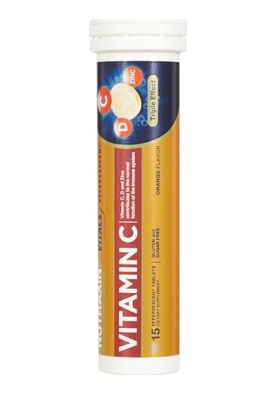 Nutraxin Vitamin C-d-zinc 15 Efervesan Tablet Takviye Edici Gıda