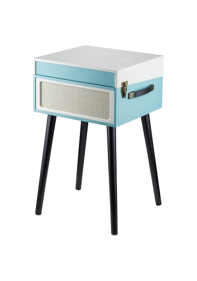 Ktools Retro K216 Mavi Bluetoothlu Ayaklı Pikap