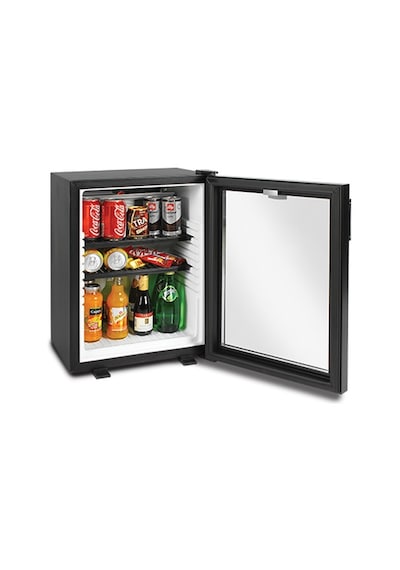 Elektromarla Drc 35 S Absorbe Otel Tipi Cam Kapı Minibar - Siyah
