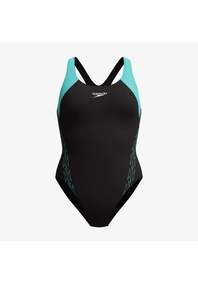 Speedo Hyprbm Splc Rcrbck 1pc Af Kadın Mavi Mayo 8-00372516243