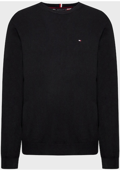 Tommy Hilfiger Erkek Kazak Mw0mw28046 Bds Siyah