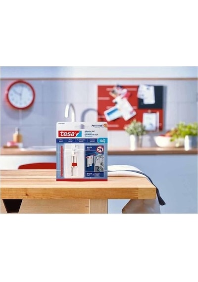 Tesa® Iz Bırakmadan Sökülebilir Yapışkanlı Askı 77767