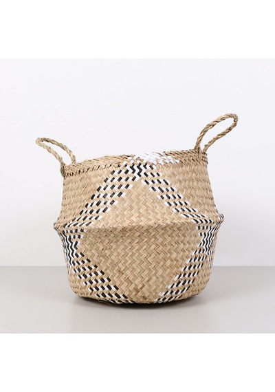 Bozlak 35x30 Cm. L Deniz Sazı Katlanabilir Sepet Mix